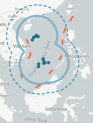 Mengintip Proyeksi Kekuatan China di Laut China Selatan