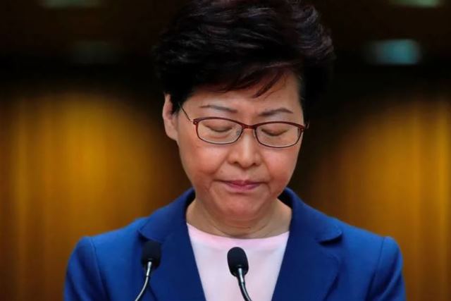 Kian Bergejolak, Pemerintahan Trump Jatuhkan Sanksi Kepada Carrie Lam atas RUU Ekstradisi