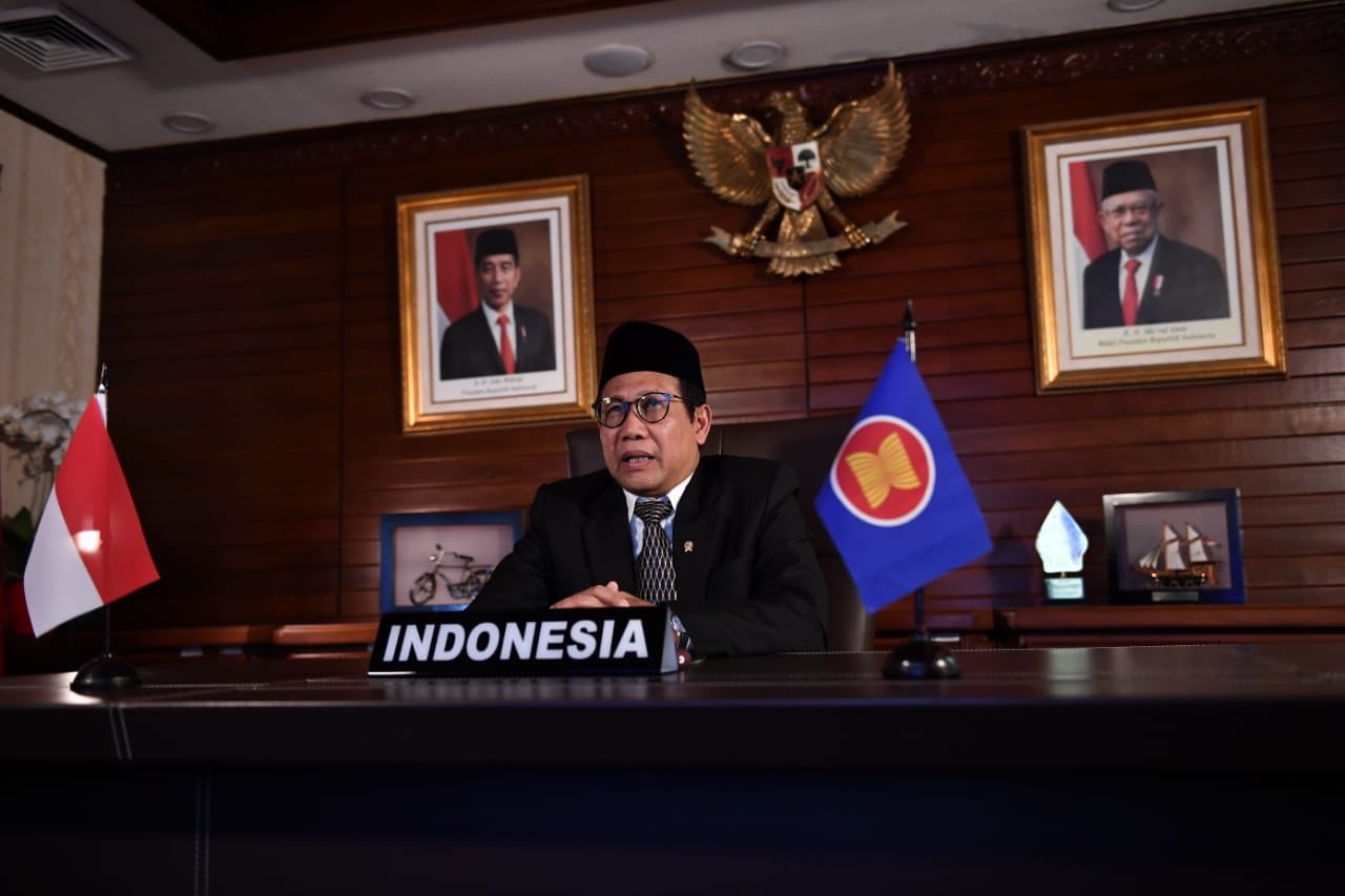 Gus Menteri Hadiri Pertemuan Menteri ASEAN dalam Pemulihan Covid-19