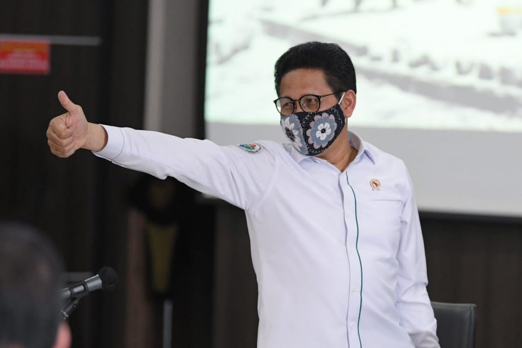 Kemendes Kampanyekan Gerakan Setengah Miliar Masker Desa