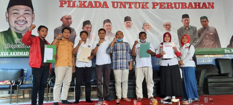 6 Parpol Non Parlemen Bangun Koalisi Dukung Paslon Niat di Pilkada Gresik 2020