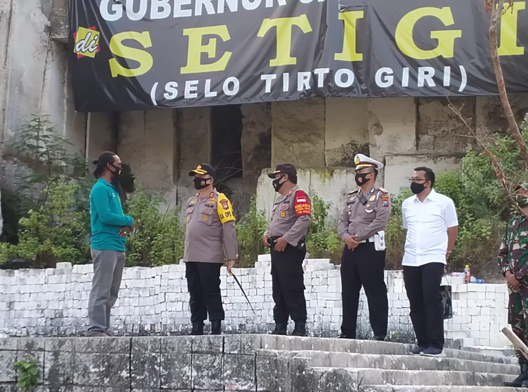 Kunjungi Wisata Setigi, Kapolres Gresik Pastikan Penerapan Protokol Kesehatan