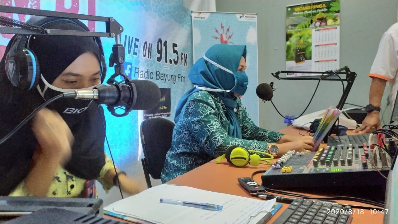 Susah Sinyal, PGRI dan PKK Muba Rintis PJJ Lewat Radio