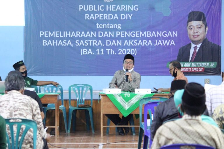 Jam Pelajaran Bahasa Jawa Harus Ditambah, DPRD DIY Kebut Pembahasan Raperda