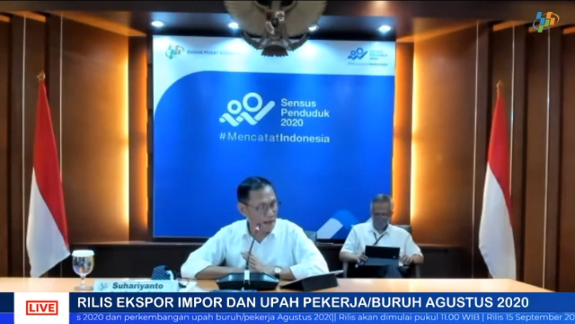 Nilai Ekspor Indonesia Agustus 2020 Capai US$13,07 Miliar