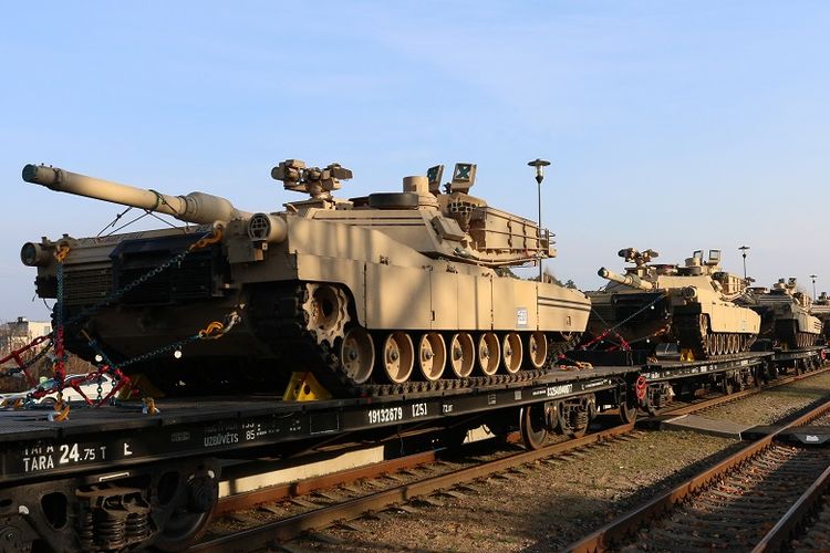 Mengkhawatirkan, Belarusia Pindahkan Batalion Tank AS ke Lithuania