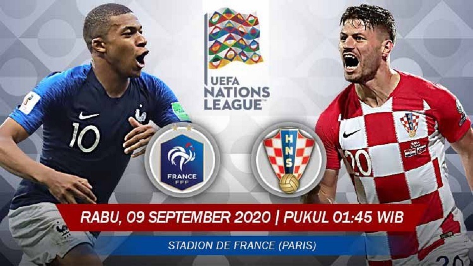Live Streaming UEFA Nations League: Prancis vs Kroasia