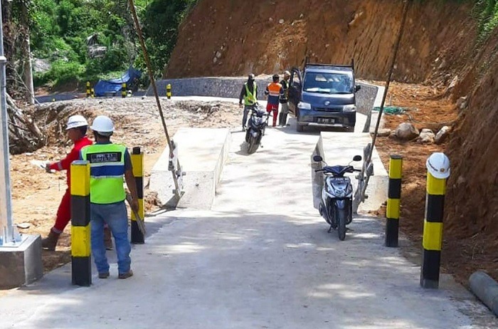 Jembatan Gantung Penghubung Kota Palopo – Toraja Utara Selesai Dibangun