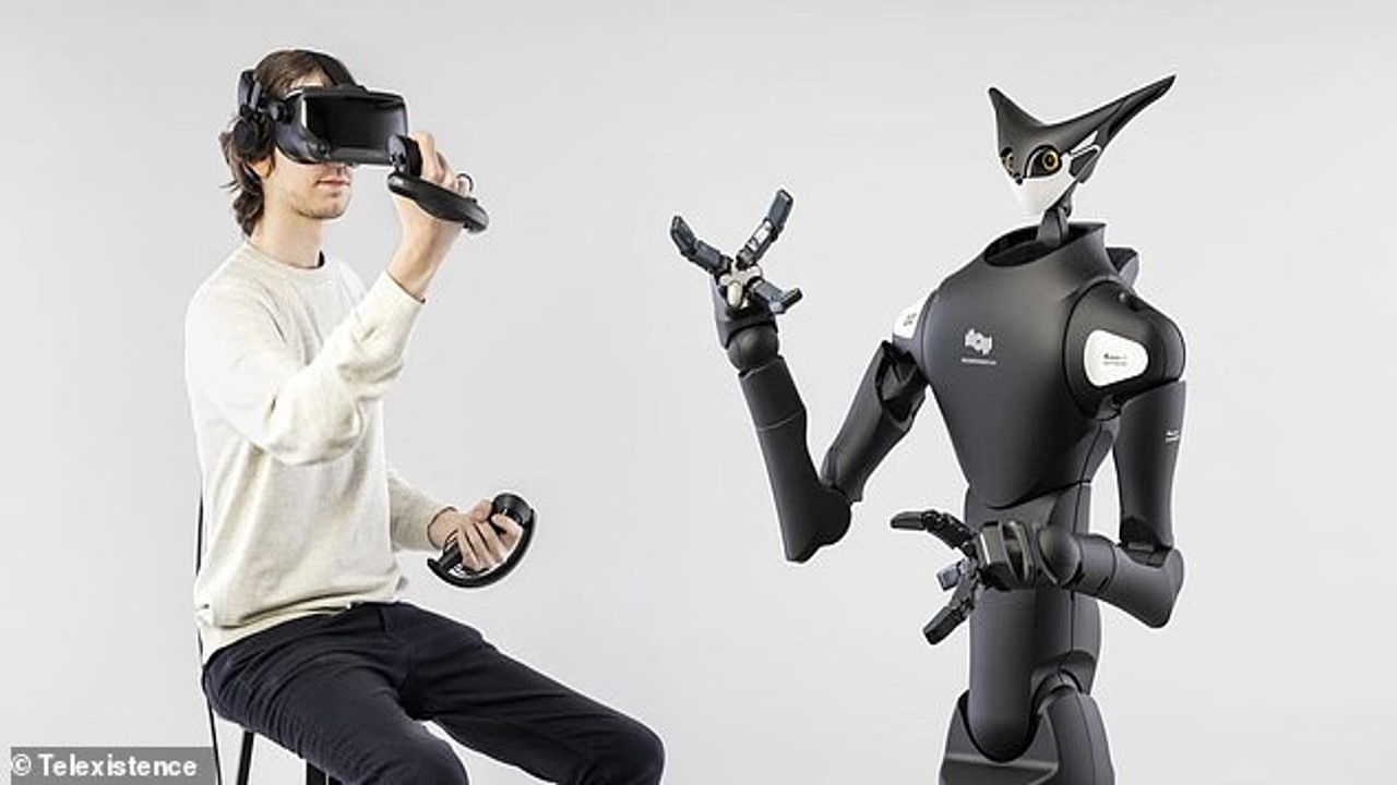 Robot Pekerja Dikendalikan dengan Teknologi Jarak Jauh VR Solusi WFH & Social Distancing di Jepang