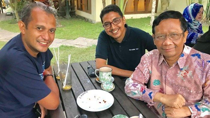 Menko Polhukam Mahfud MD Temui Prof Eddy OS Hiariej dan Prof Zainal Arifin Mochtar di Yogyakarta