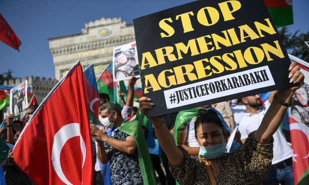 Konflik Nagorno-Karabakh: Azerbaijan Tuding Armenia Menembakkan Roket ke Ganja