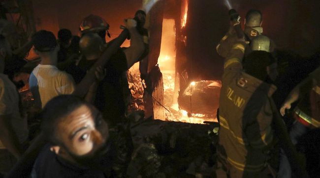 Ledakan Tangki Berisi Bahan Bakar di Beirut, 4 Orang Tewas