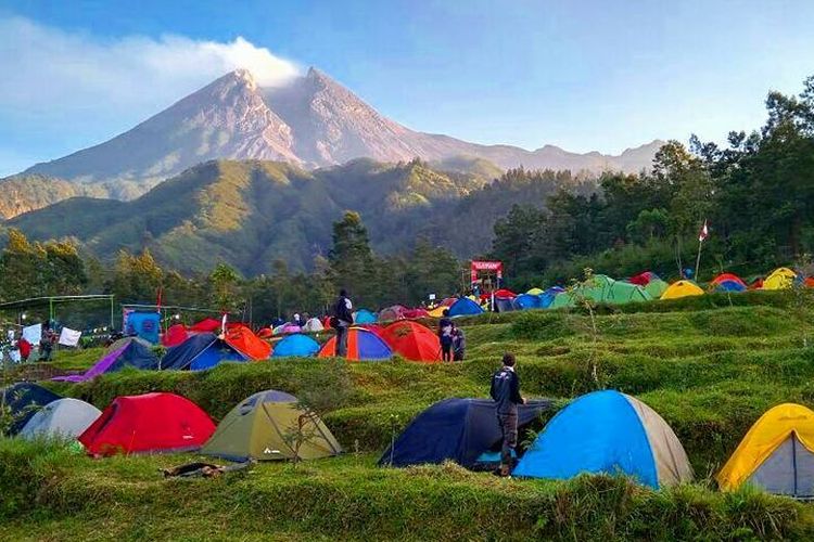 Seluruh Kawasan Wisata Gunung Merapi Ditutup Sementara