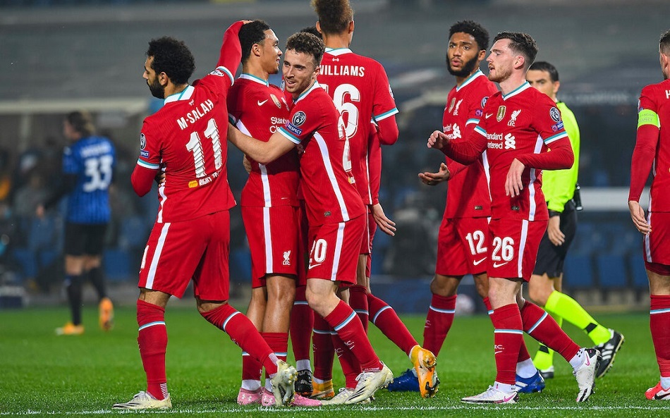 Live Streaming Liverpool vs Atalanta, 26 November 2020