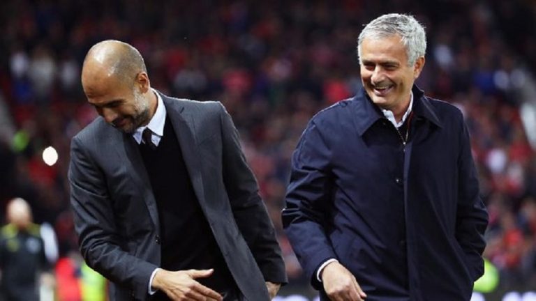 Mourinho Punya Peluang Perbaiki Rekor Buruk Lawan Pep Guardiola