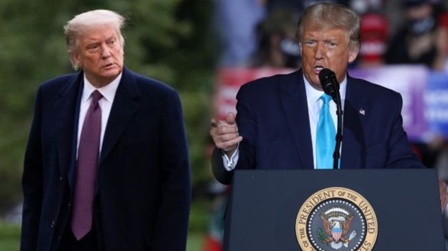 Donald Trump Klaim Kemenangan, Kubu Oposisi: Dia Kembali Berbohong