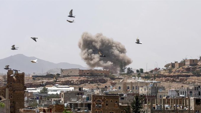 Koalisi Pimpinan Saudi Hancurkan Pesawat Tak Berawak Houthi Yaman