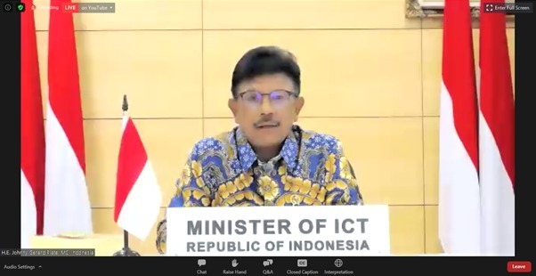 Indonesia Ajak Semua Negara Bangun Infrastruktur Digital Yang Inklusif