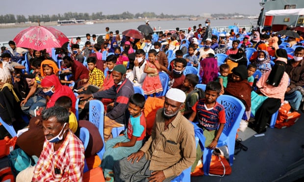 Bangladesh Pindahkan Ribuan Pengungsi Rohingya di Pulau Terpencil Tak Layak
