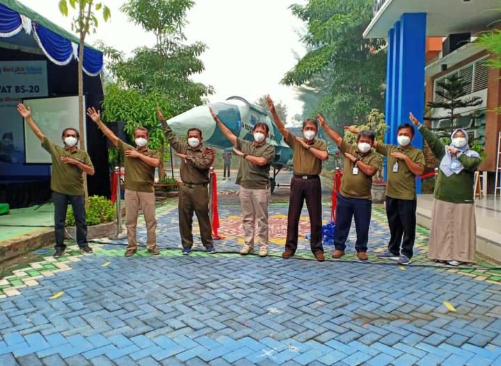 Hasil Karya Guru dan Siswa, Pesawat BS-20 Jadi Icon SD Muhammadiyah 2 GKB