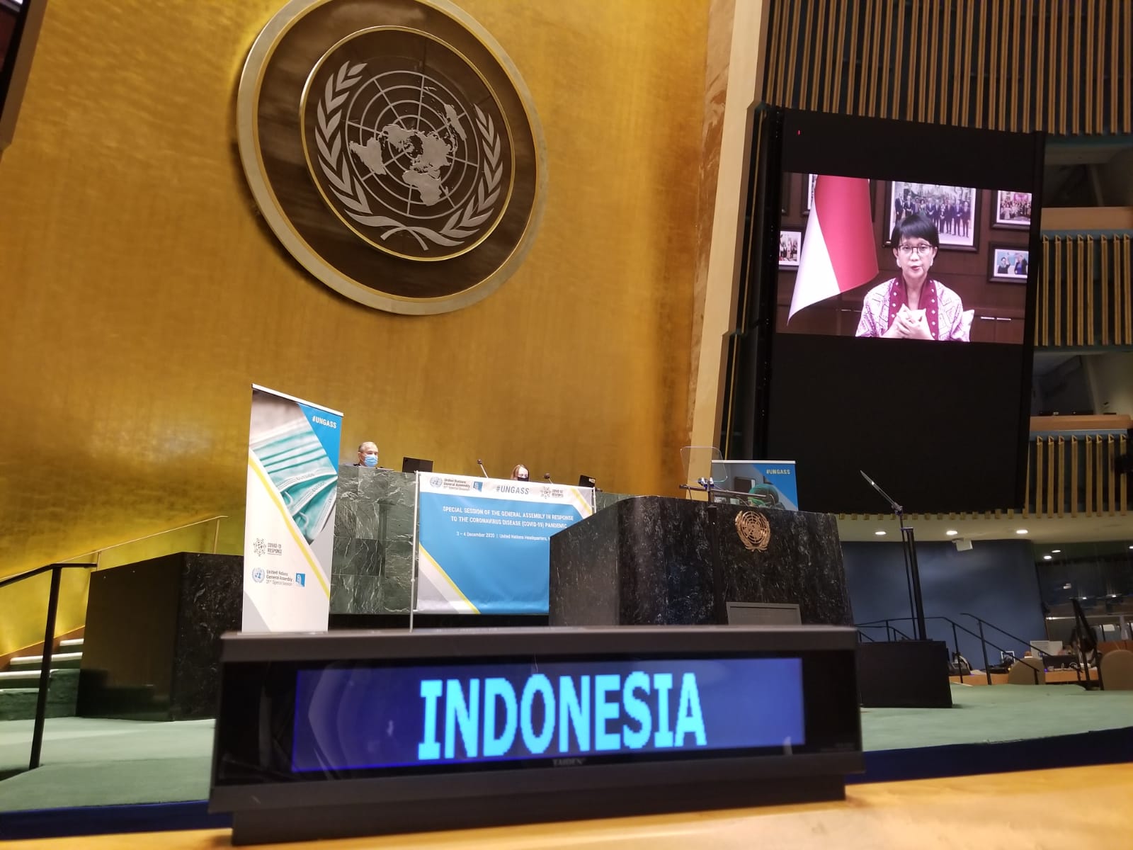 Di Forum PBB, Indonesia Serukan Keselamatan Rakyat Afghanistan