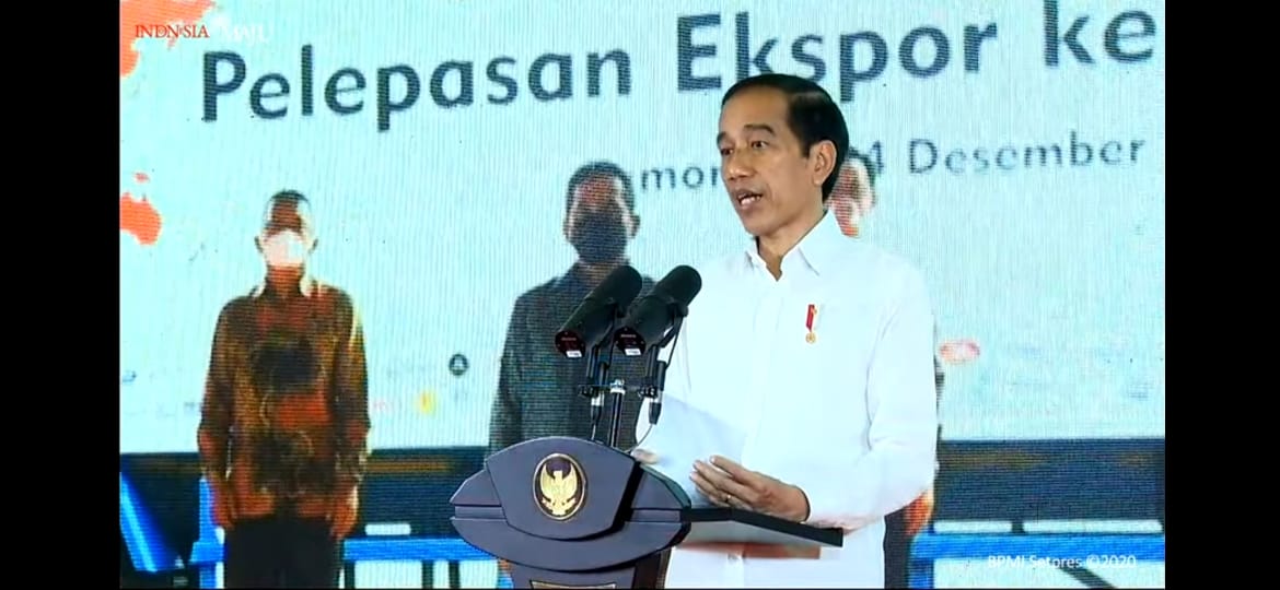 Presiden Jokowi Lepas Ekspor ke Pasar Global Senilai Rp 23,75 Triliun