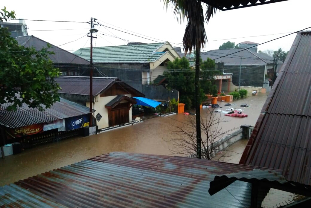 Delapan Kecamatan di Kota Manado Terendam Banjir
