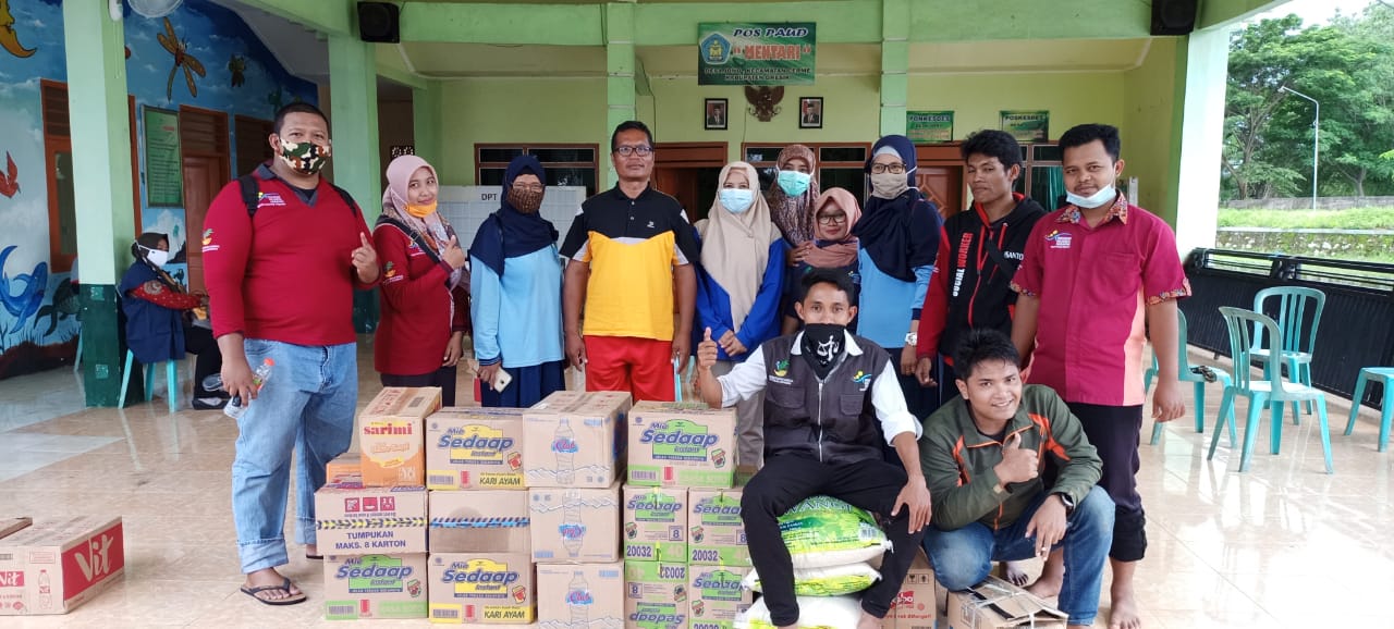 Pendamping Sosial PKH Dua Kecamatan Bantu Korban Banjir Kali Lamong