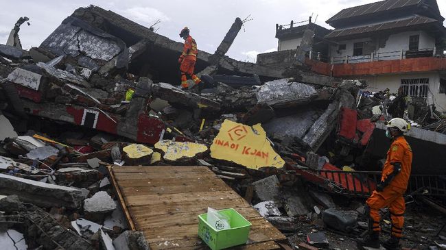 BNPB Laporkan 46 Orang Meninggal pada Gempa Sulbar