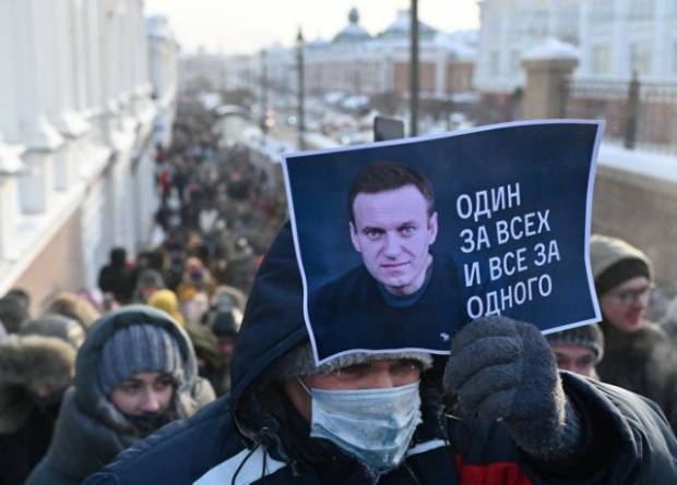 3000 Demonstran Pendukung Alexei Navalny Dipenjara