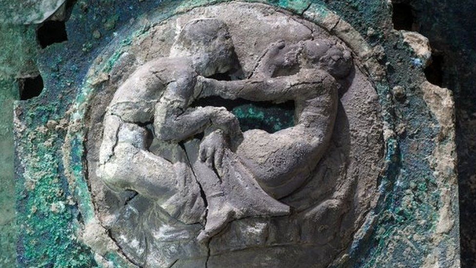 Pompeii: Arkeolog Itali Temukan Pilentum, Kereta Gerbong Pengangkut Pengantin