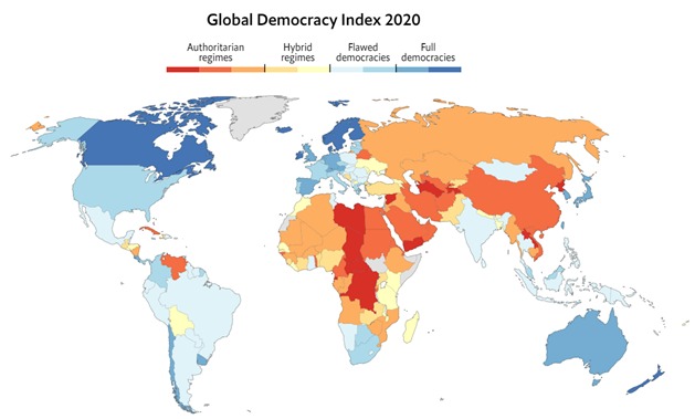 Pandemi COVID-19 Picu Mundurnya Kebebasan Demokrasi Global