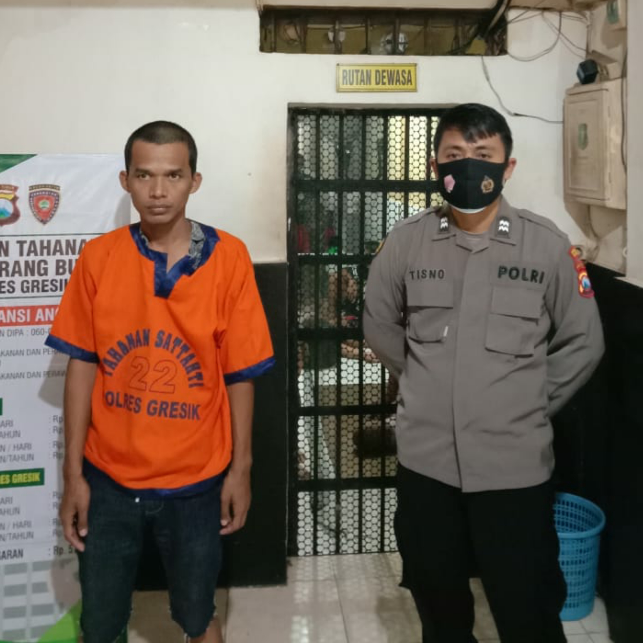 Tangkap Sopir Angkot Pengedar Sabu, Polisi Gresik Lakukan Pengejaran Hingga ke Madura