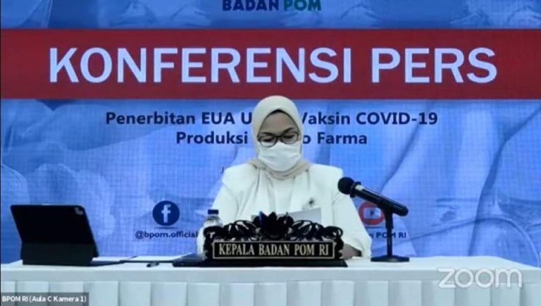 BPOM Terbitkan Izin Penggunaan Darurat Vaksin Covid-19 Buatan Bio Farma