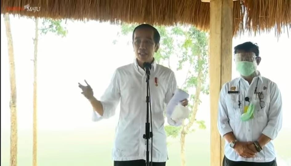 Pantau Food Estate di Sumba Tengah, Jokowi: Kita Baru Siapkan 5.000 Hektare
