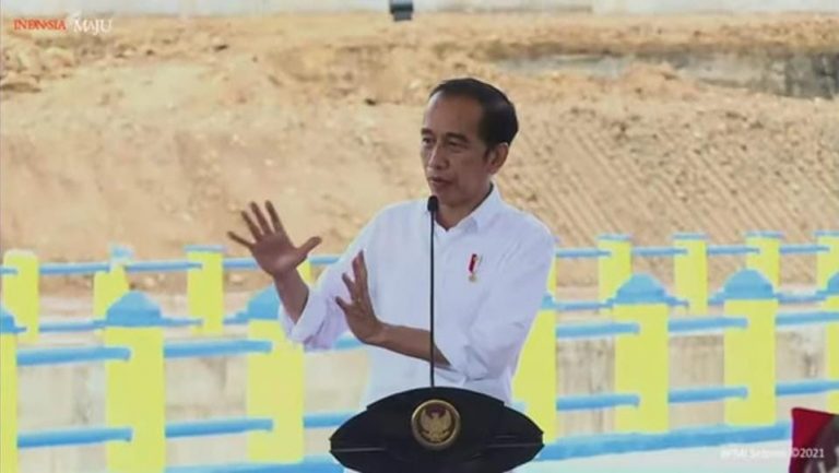 Jokowi Resmikan Bendungan Napun Gete di Kabupaten Sikka