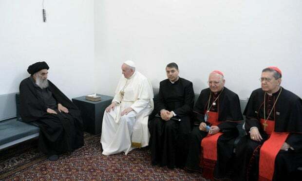 Tur Bersejarah ke Irak: Paus Bertemu Tokoh Syiah Dunia, Ayatollah Sistani