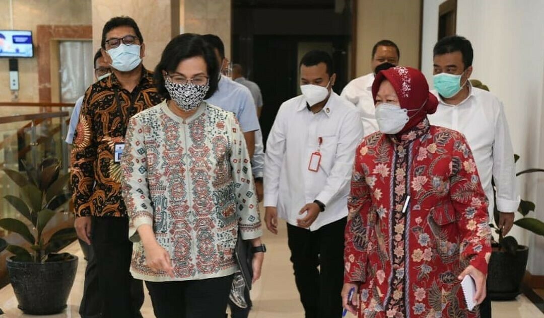 Bertemu Mensos, Menkeu Dukung Perbaikan Program Bansos 2021