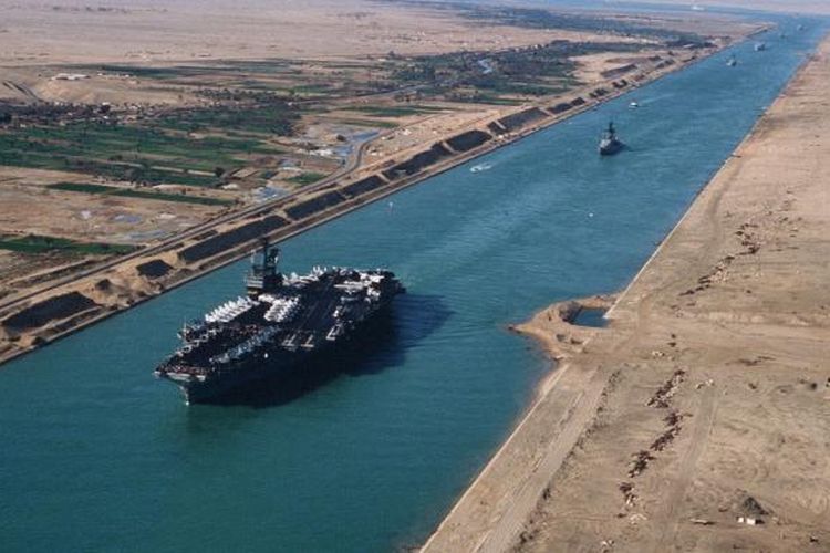 Terusan Suez Telah Dibangun Sejak Masa Firaun