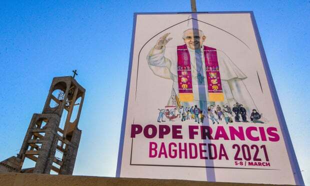 Kunjungan Kepausan ke Irak, Paus Fransiskus akan Temui Komunitas Kristen dan Pimpinan Muslim Paling Berpengaruh di Dunia