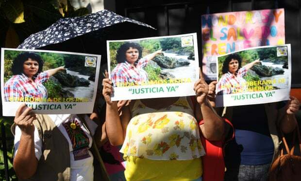 Sidang Kematian Aktivis Lingkungan Berta Cáceres akan Digelar Bulan Depan