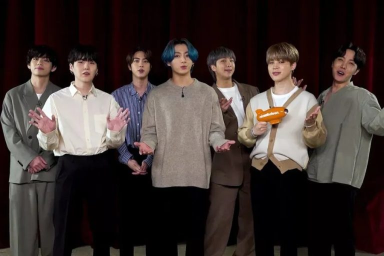 BTS Menangkan 3 Tropi di Nickelodeon Kids’ Choice Awards 2021