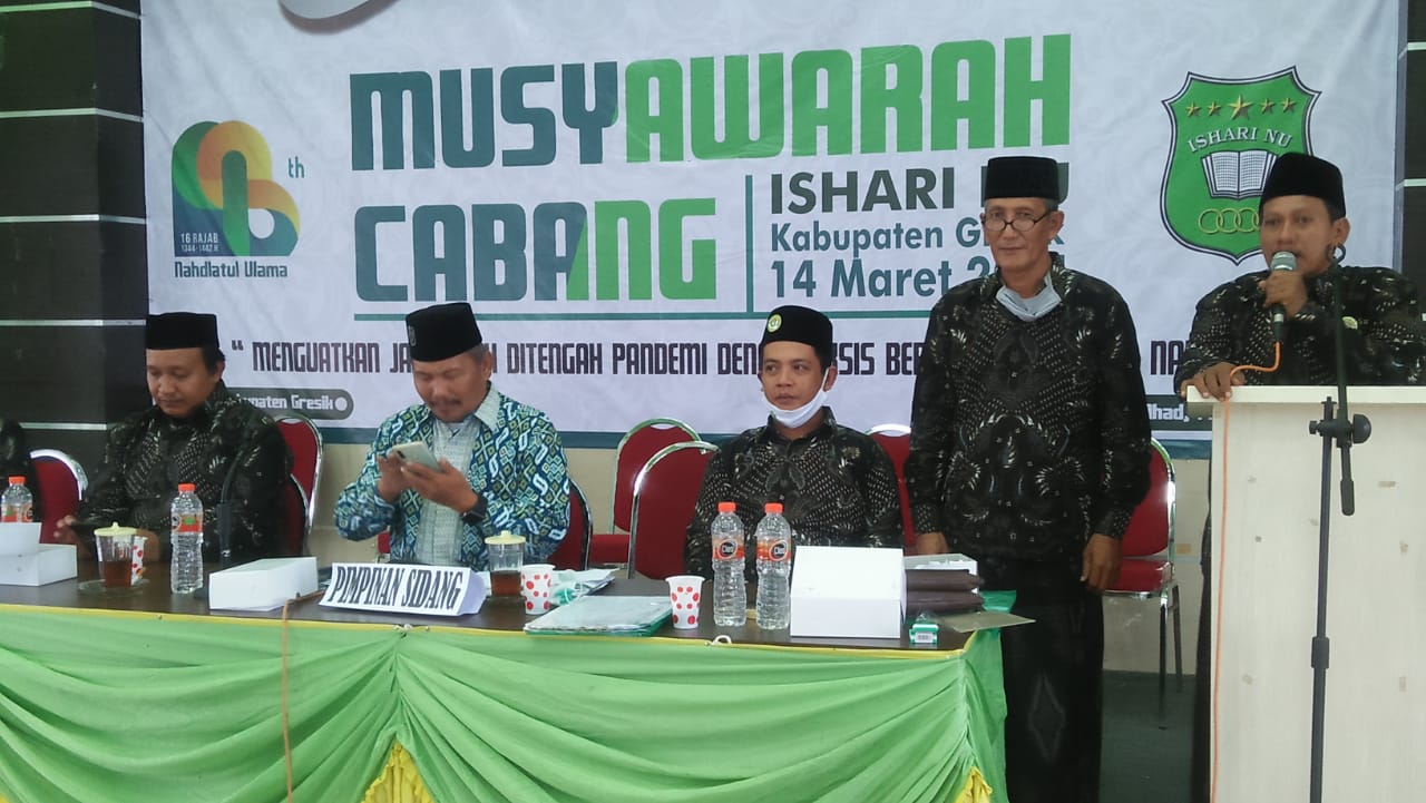 Muscab ISHARI Gresik, Gus Maushul Kembali Terpilih Sebagai Ketua Tanfidzi Periode 2021-2025