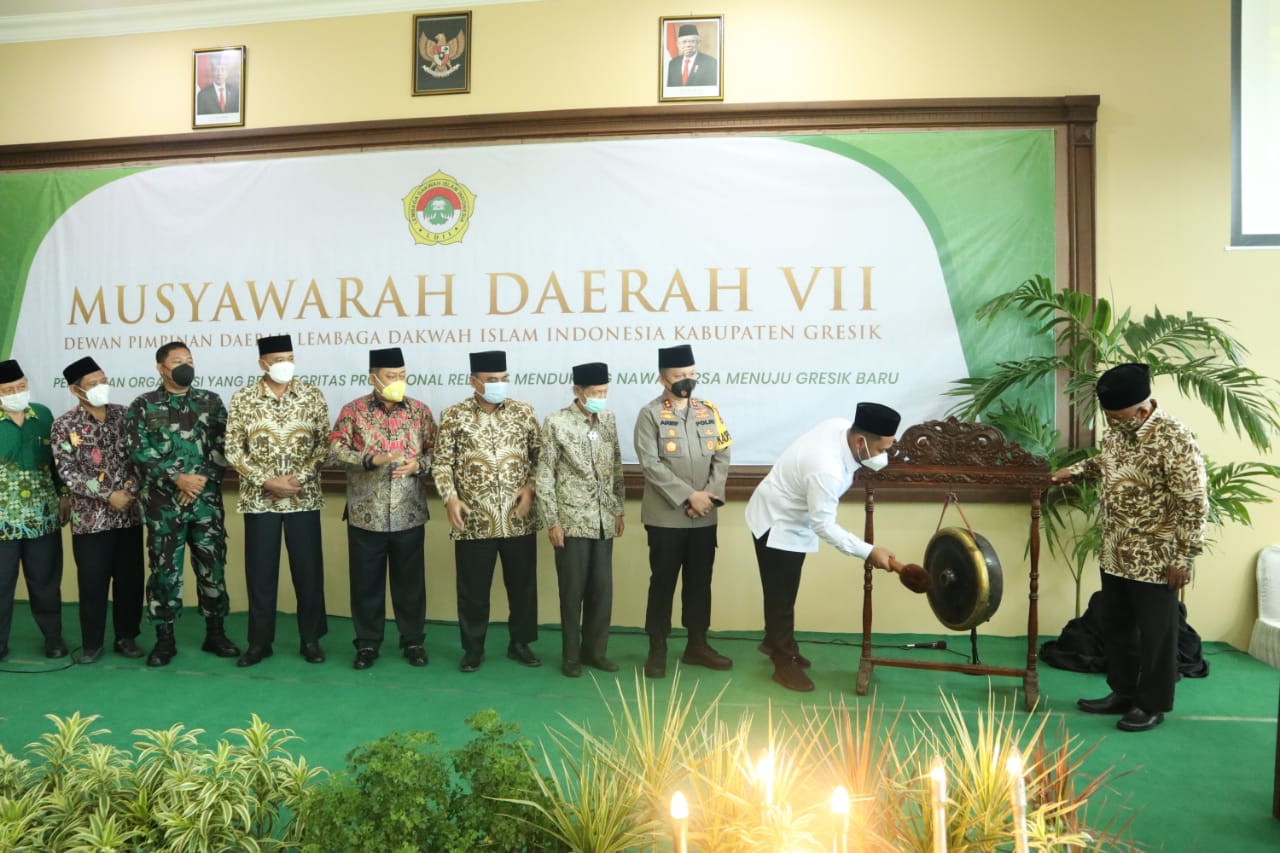 Buka Musda VII LDII Gresik, Ini Pesan Bupati Gus Yani