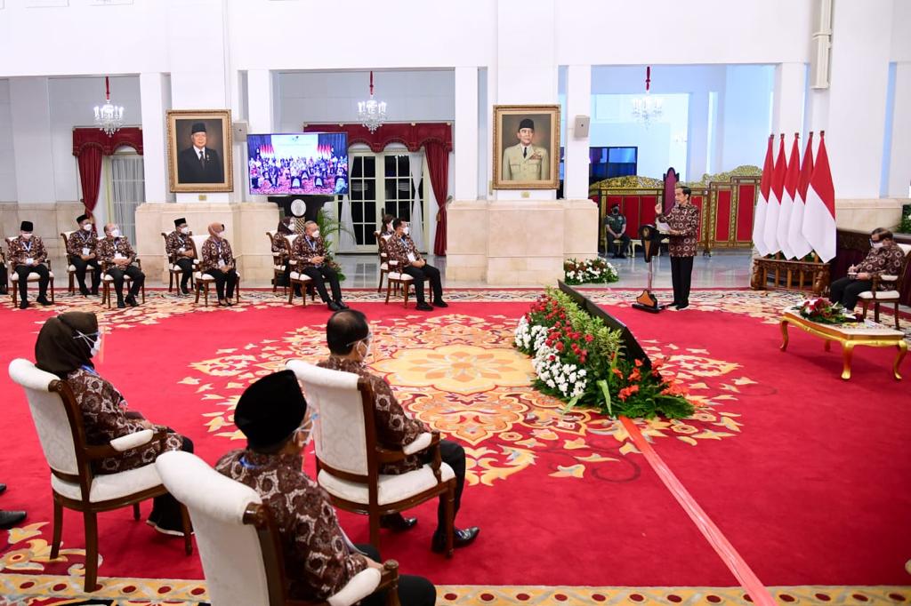 Bupati Gresik Ikuti Pembukaan Munas Apkasi di Istana Negara