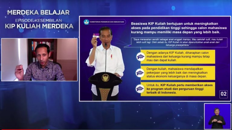 Kemendikbud Luncurkan Merdeka Belajar Episode KIP Kuliah