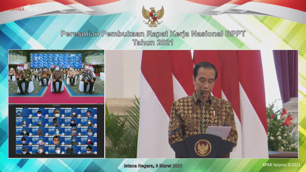 Jokowi Minta BPPT Harus Jadi Pusat Kecerdasan Teknologi Indonesia