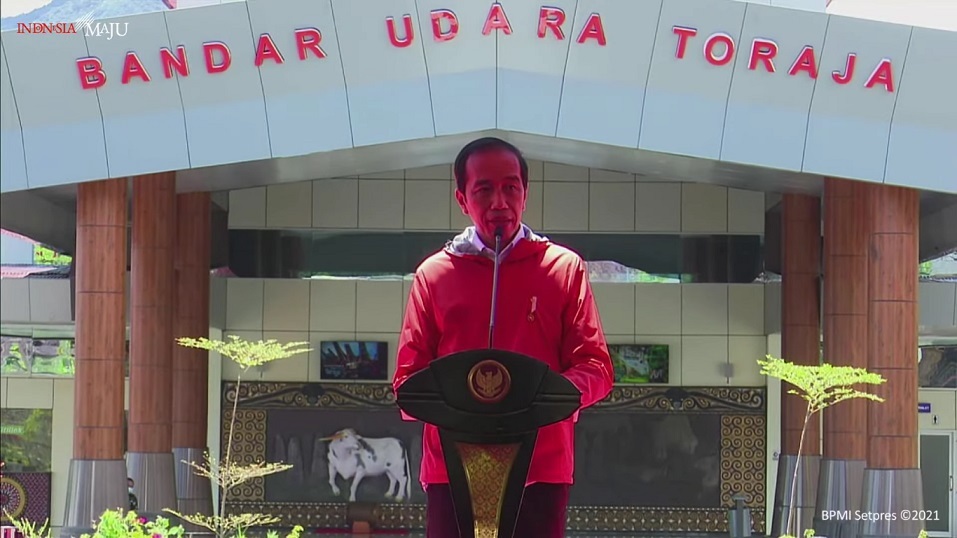 Jokowi Resmikan Bandara Toraja, Tana Toraja ke Makassar Hanya 50 Menit