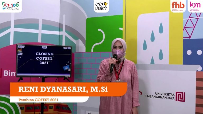 Gelar CoFest 2021, Ilmu Komunikasi UPJ Berhasil Hadirkan 1.600 Peserta