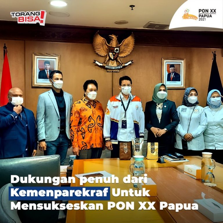 Menparekraf Sandiaga Uno Dukung Penuh PON XX di Papua